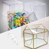 INCREWAY L Bracket Transparent 20 Pieces Clear Acrylic Corner Bracket 90 Degree Support Shelf Corner Brace Right Angle Bracket