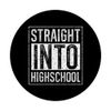 Welcome Back to School Straight In 12th Grade PopSockets mit austauschbarem PopGrip
