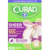 Curad Plastic Bandages, Assorted Sizes, 80 ct