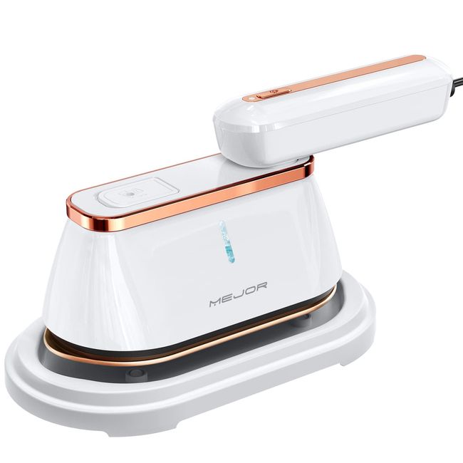 (2023 Newest Release/Multi-Use) Steam Iron, Clothes Steamer, Clothes Steamer, Hanger, Wrinkles, 15 Seconds Rise, 3 Steam Adjustment, 1200 W, Powerful Handy Steamer, 120 ML Tank, Easy to Use, Small,