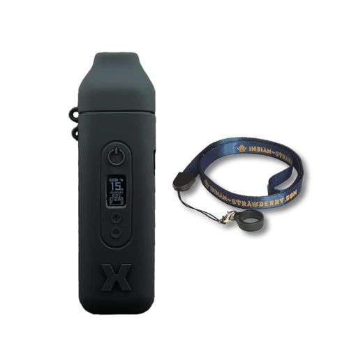 Nevoks Feelin X Compatible Silicone Case & Neck Strap (Black)