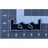 Tool (band) small rectangular Embroidered Patch Iron-On Sew-On US shipping