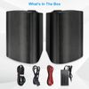 Herdio Indoor Outdoor Bluetooth Speakers Waterproof Wireless Patio Wall Mount -