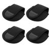 4PC Fishing Reel Cover Bag Protective Baitcasting Trolling Case US