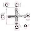 7 in 1 Meter Key Box Opening Key Set - Zinc Alloy