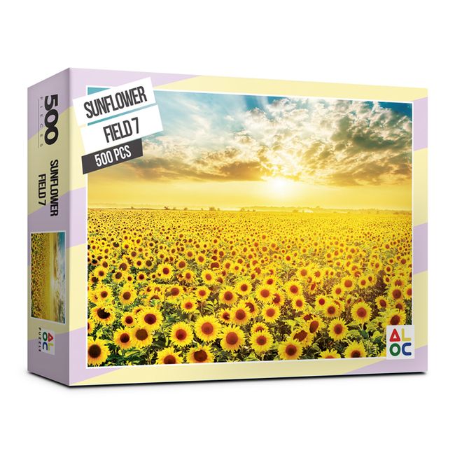 Jigsaw Puzzle The field of Sunflower AL5011