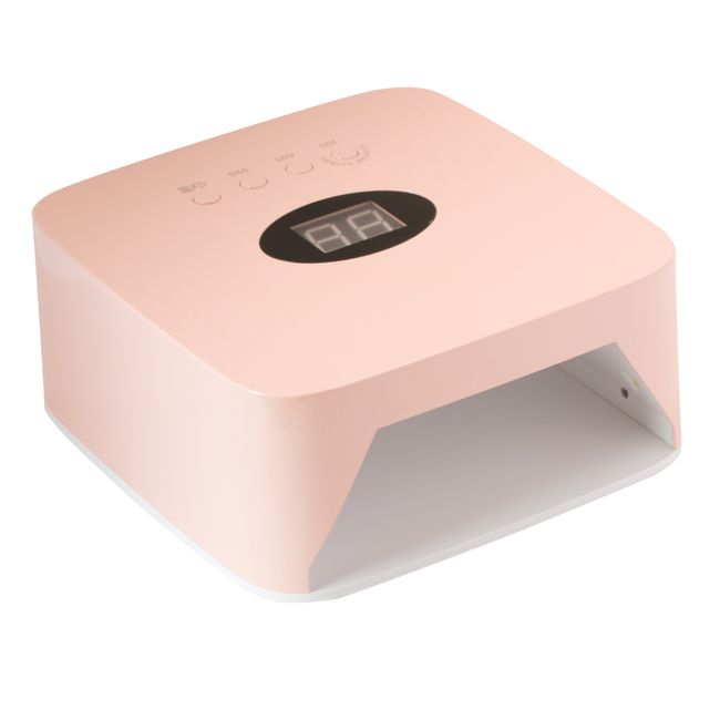 Bonnail Gel Nail Light Rechargeable Curing Sensor 54W@Bonnail LED&amp;UV Cordless Light Peach Beige