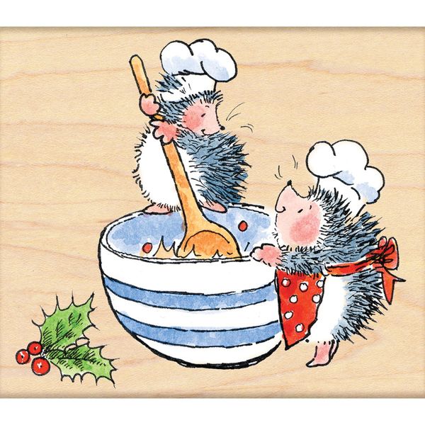 Penny Black Rubber Stamp 3.5"X4"-Christmas Mix