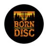 Retro Disc Golf Player Frisbee Lover PopSockets Swappable PopGrip