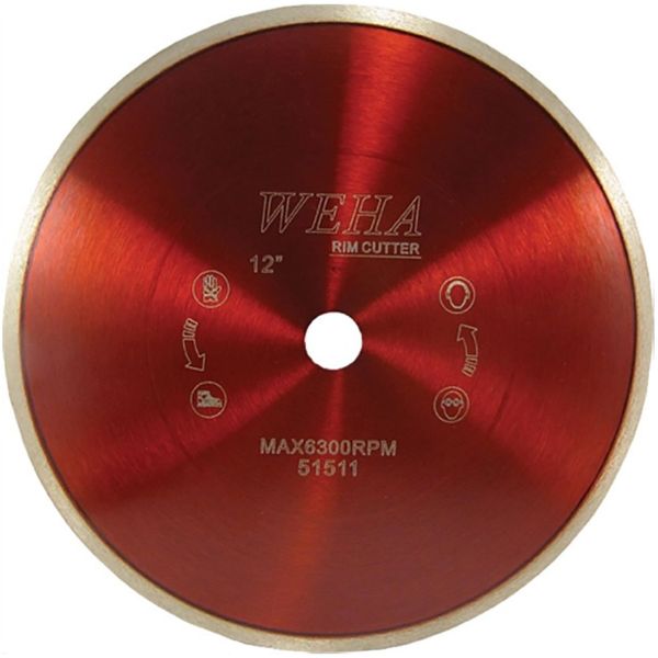 Weha Continuous Rim Blade - 8 Inch x 1 Inch Arbor