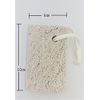 Japanese Natural Pumice Square Shape with String Exfoliating
