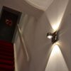 Decorative Plate Matt Aluminium Suitable for Beam/14 x 14 cm