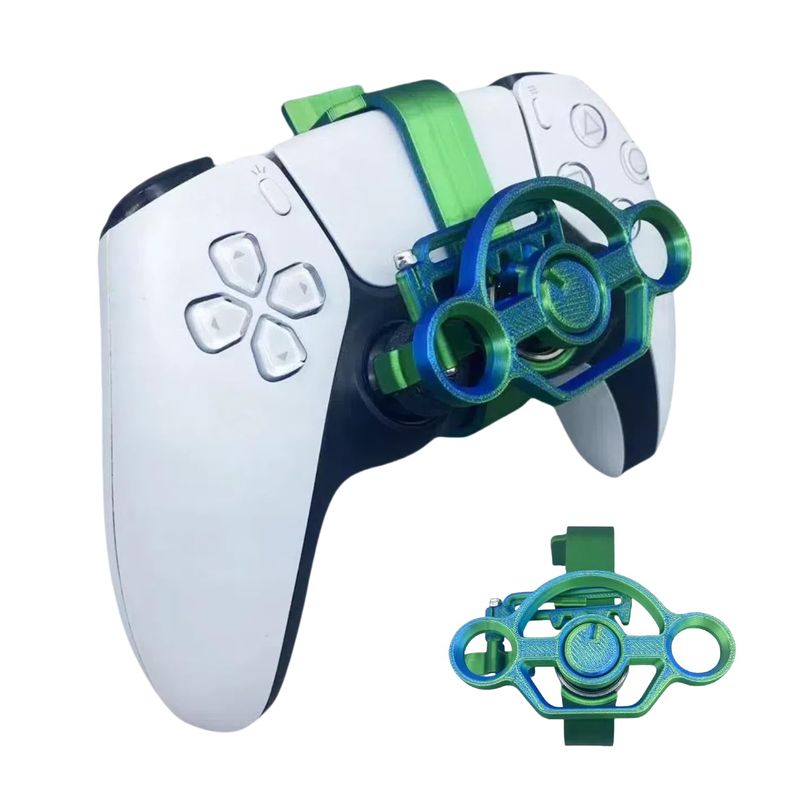 CHOWONE Mini Steering Wheel for PS5 Racing Game Controller Remote ...