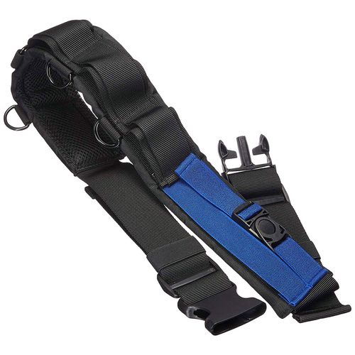 JJC GB-1 Adjustable Photography Utility Belt, Wrist Waistband, Accessory, Speed Belt for Carrying Gear Bag Case, Lens Pouch, Flash Accessories, D-Rings, Breathable 3D Mesh