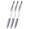 Pentel BZN204A3AMZ Floatune Oil Based Ballpoint Pen, 0.4 mm, Black, 3 Ct