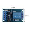 HALJIA 12V Single Button Bistable Relay Module Car Modification Switch One Button Start and Stop Self-locking Power Supply Relay Board