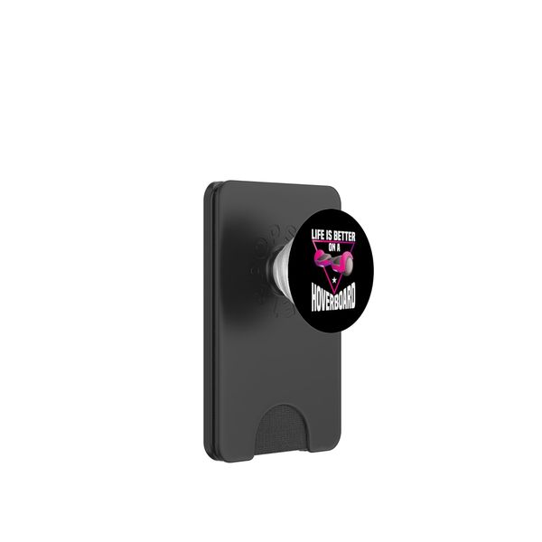 Hoverboard Owner Life Is Best Hoverboarding Hoverboarder PopSockets PopWallet for MagSafe