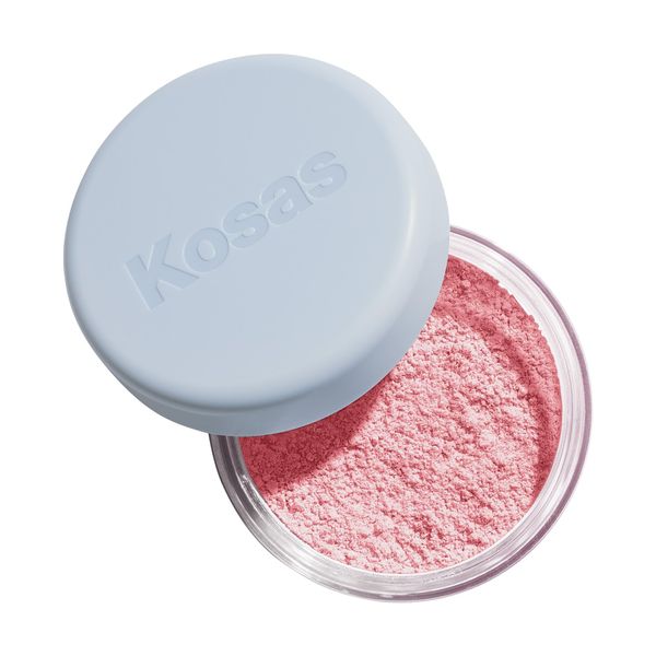 Kosas Cloud Set Loose Powder – Translucent Setting + Blurring Talc-Free Face Powder in Translucent Candy (Ultra Sheer Pink)
