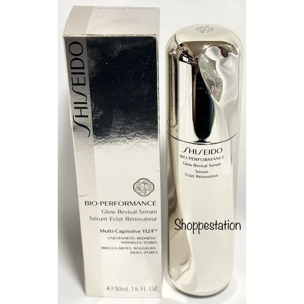 Shiseido Bio-Performance Glow Revival Serum Multi Capisolve1124 Size 1.6oz/ 50ml