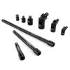 WORKPRO 9Piece Drive Tool Accessory Set 1/4"&3/8"&1/2" Socket Adapter Extensions