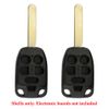 Remote Control Head Key Fob Head Shell 6B Compatible with Honda HO01 (2 Pack)