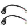 2Set Ignition Control Switch Key For Chinese 50cc-125cc ATV Quad 4 Wire Plug USA