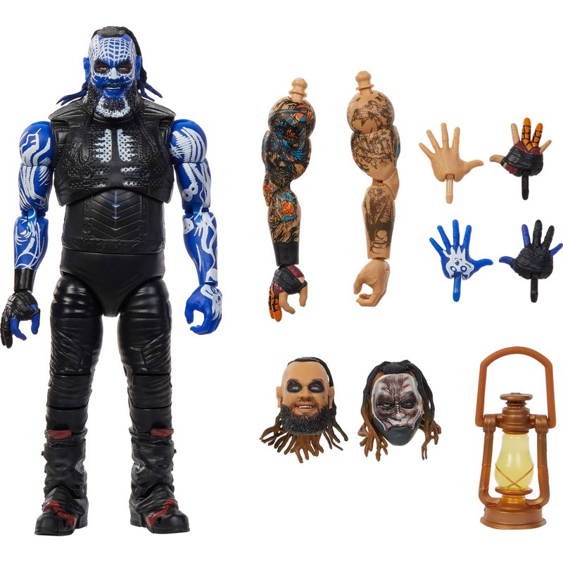 Mattel WWE Elite Action Figure & Accessori, 15,2 cm da collezione Bray Wyatt con 25 punti di articolazione, aspetto realistico e mani intercambiabili