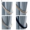 Rope Tassel Lope String Tassel Curtain Tassel (2, Silver)