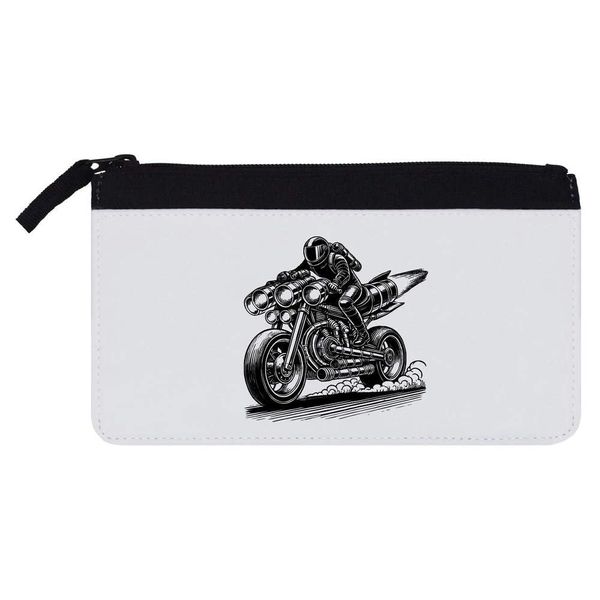 Azeeda 'Rocket Powered Motorcycle' Pencil Case (PC00056291)