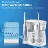 Replacement Tips for Waterpik Water Flosser (6 Orthodontic Tips & Storage Case Bundle)