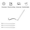 Tek Styz Pro Stylus Capacitive Pen Upgraded Works for Raspberry Pi Zero W with Custom High Precision Touch Full Size 3 Pack! (Silver)
