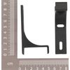Locorico - 4 Wooden Train Wall Brackets