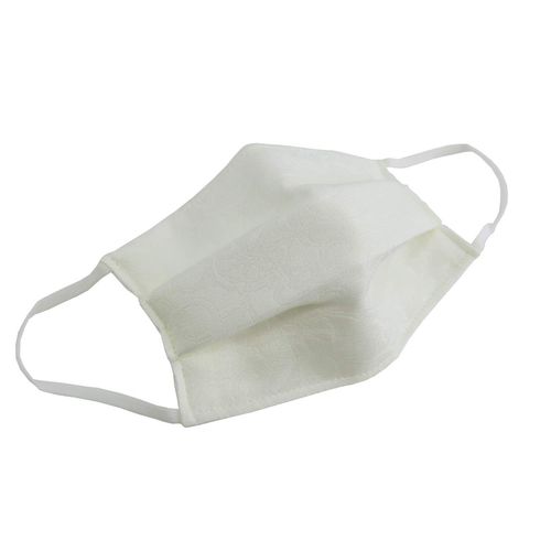 ANS Kosugi Textile Silk Mask, Virus Prevention, Washable Silk Mask, 5-Layer Construction, Skin-Friendly, Nose Wire, Non-woven Filter, Prevents Ear Pain, Flat Rubber, Made in Japan