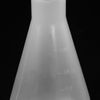 PATIKIL 250ml Plastic Triangular Flask with Screw Cap 2pcs Fine Mouth Triangle Flask for Lab, Clear