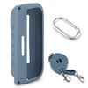 co2CREA Silicone Case Compatible Bose SoundLink Flex Bluetooth Speaker Portable Wireless Speaker (Blue)