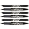 Pilot Frixion Tintenroller radierbar 6 Stück schwarz