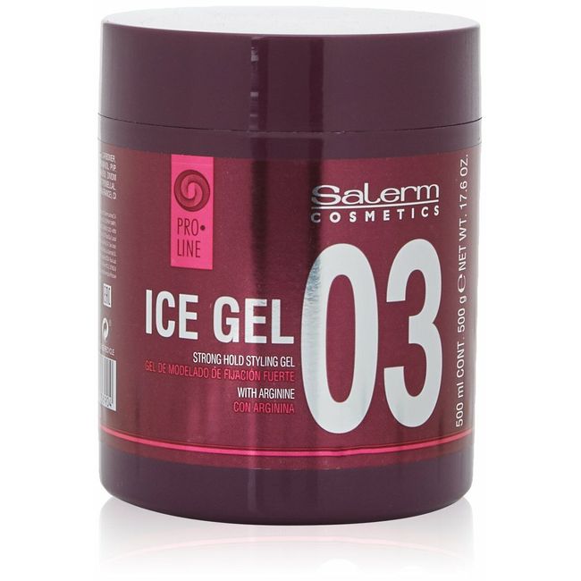 SALERM ICE GEL 03 Strong hold styling gel  500ml