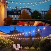 50 FT Solar String LED Lights Outdoor Waterproof With Remote Control and Timer