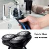 SH50 Replacement Heads Whole Head Fit for Norelco Shaver Series 5000 (S5xxx), AquaTouch (S5xxx), PowerTouch (PT8xx, PT7xx), 3 Count SH50 Replacement Blades for Series 5000 Razors