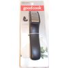 Good Cook Black Handle Stainless Steel Garlic Press