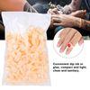 100Pcs Microblading Ring Cup,Silicone Tattoo Ring Cup, Microblading Pigment Glue Holde(M)