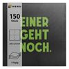150 Cocktail-Servietten, 3-lagig, 25x25cm, Einer geht noch