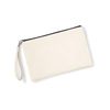 Westford Mill Canvas Wristlet Pouch - Natural/Navy