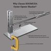 Upgrading Oyster Shucking Tool -Premium Oyster Opener Tool with Adjustable Height