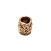 Windalf Small Viking Hair & Beard Jewellery Marit 6 mm Hair Bead Bronze, Bronze