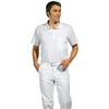 Pique Shirt 1/2 A Colour White Size XL, White, XL