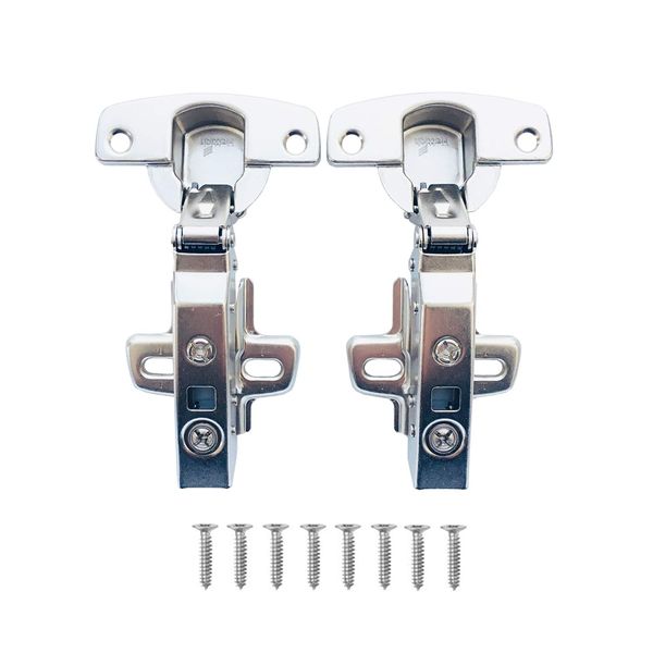 Hettich Sensys 8645i TH52 110 Degree Standard Hinges with Self Closing Mechanism Kitchen Cabinet Cupboard Door Hinge Full Overlay Pack of 2