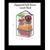 2 Pack Arctic Zone Lunch Box: Insulated, with Microban Lining, Gray/red & Gamer