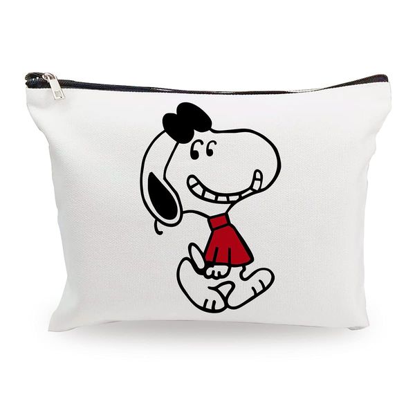 Snoopy Pouch, Women's Cosmetic Pouch, Mini Pouch, Functional, Large Capacity, Lightweight, Business Trips, Travel Pouch, Snoopy 9