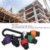 Compact and Lightweight Screwdriver Bit Holder Socket Key Chain 1/4in Driver Drill Bits Keychain Tool for Outdoor
